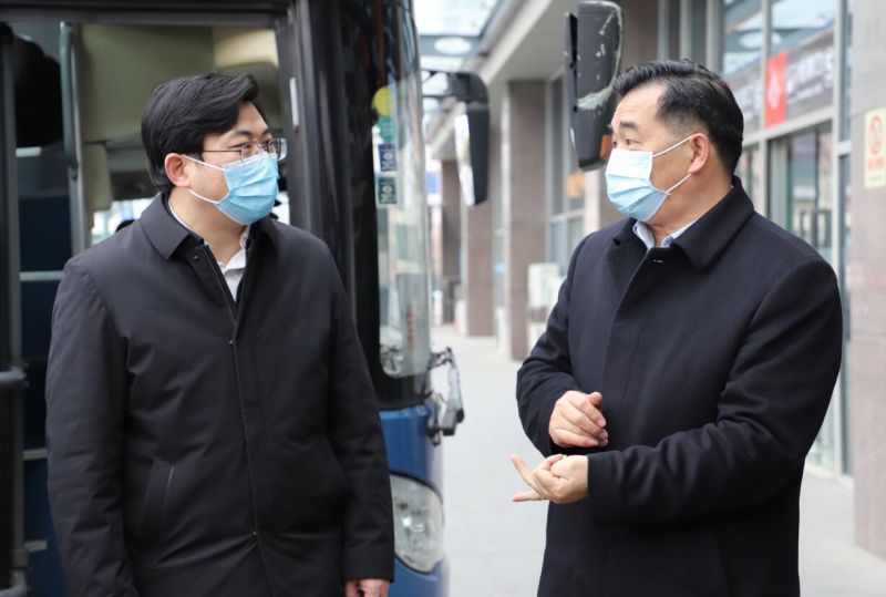 市委常委、武進區委書記喬俊杰督查武進汽車站春運及疫情防控工作